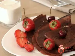 Шоколадні млинці.