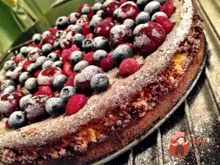 Чізкейк із ягодами