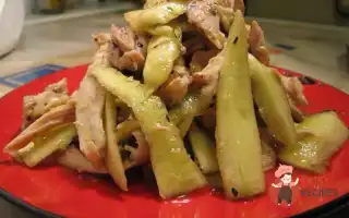Салат З Курки З М'яТою Та Огірком