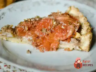 Тарт з грушею та грейпфрутом