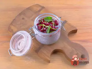 Мус із кокосового молока з чиа