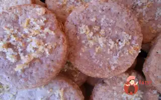 Пісочне Печиво З Лимоном