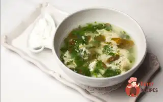 Легкий Суп Зі Щавлем Та Яйцем