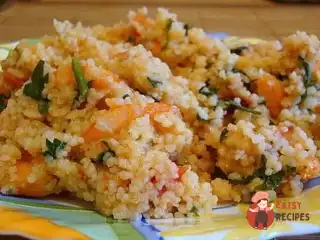 Кускус з креветками від Олексія Зіміна