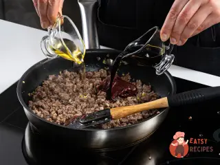 Крок 8: Корейський салат із фаршем