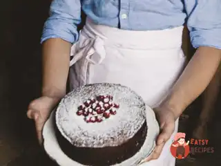 Шоколадний пиріг із солоним маслом