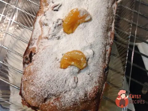 Мандариновий різдвяний кекс