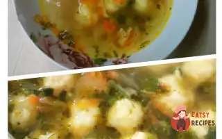 Суп Із Сирними Галушками