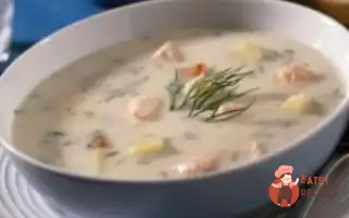 Норвезький Вершковий Суп Із Сьомгою