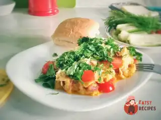 Болгарський омлет міш-маш (Mish-mash)