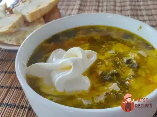 Щавельні щі (зелений борщ)