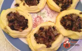 Картопляні Кошики З Грибами