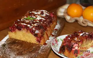 Журавлинний Кекс З Карамеллю