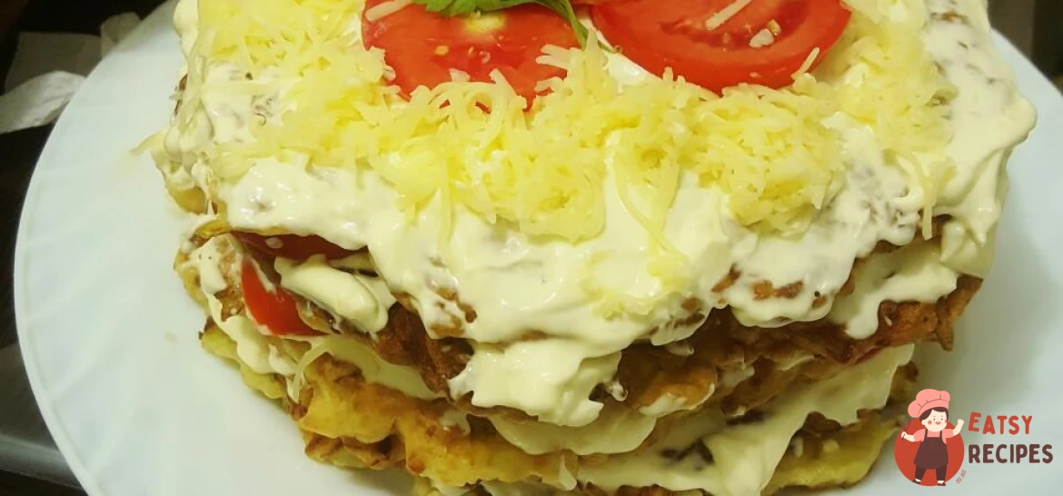 Кабачковий торт з помідорами