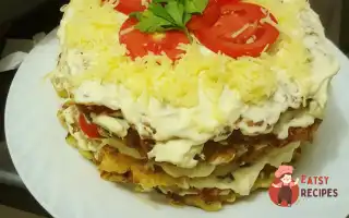 Кабачковий Торт З Помідорами