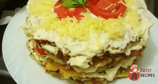 Кабачковий торт з помідорами