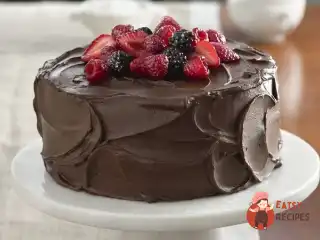 Мармуровий шоколадний пиріг