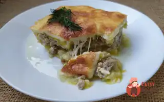 Загадала Запіканка З Фаршем М'яСом Та Моцарелою