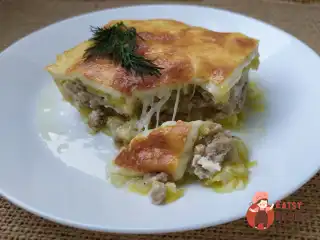 Загадала запіканка з фаршем м'ясом та моцарелою