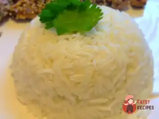 Кокосовий рис з кафрським лаймом