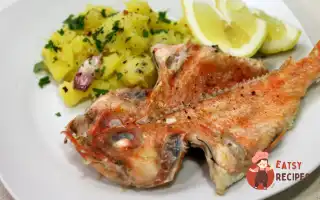 Морський Окунь, Запечений У Духовці З Картоплею