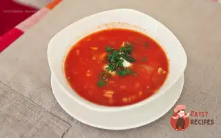 Томатний Суп Із Макаронами