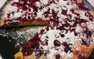 Пиріг Із Замороженою Вишнею