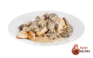 Куряча Грудка Зі Зморшками Та Вершково-Хересним Соусом