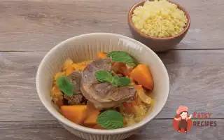 Тушкована Баранина З Курагою, Гарбузом Та Кускусом