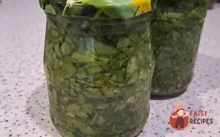 Щавель На Зиму Без Стерилізації