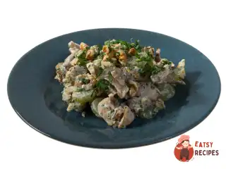Салат з печерицями