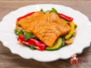 Маринована риба з овочами по-китайськи