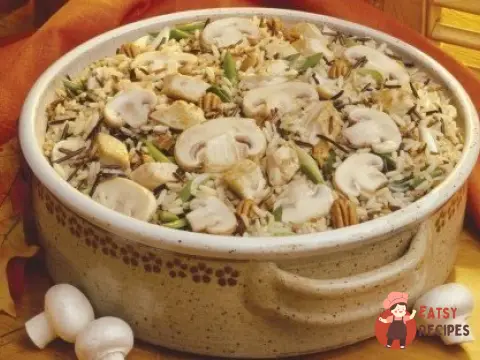 Грибний плов із печерицями