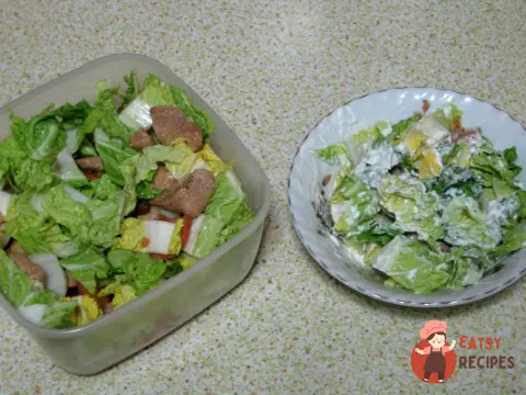 Салат з курки з пекінською капустою