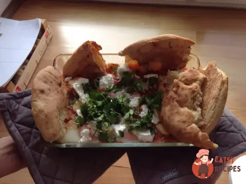 Шакшука з лавашем