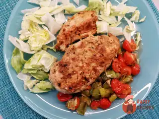 Курка у пікантному гірчичному маринаді