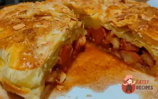 Пиріг з яблуками й гарбузом