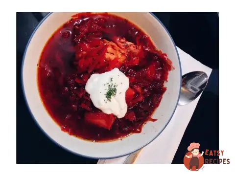 Борщ із куркою