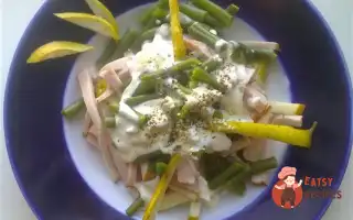 Салат Зі Стручкової Квасолі З Грушами Та Карбонадом