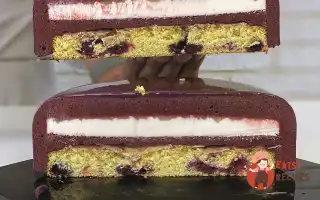 Мусовий Торт «Чорниця-Лимон»