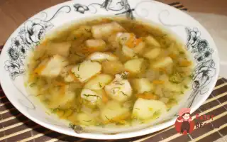 Юшка З Пангасіуса Із Зеленню Кропу