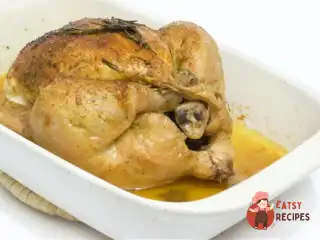 Курка, запечена французькою