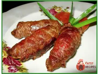 М'ясні рулети з овочами