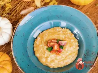 Різотто з гарбузом з пармезаном