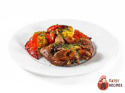 Перепілки в аерогрилі з овочами