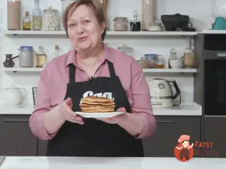 Крок 14: Млинці на кефірі від кулінара