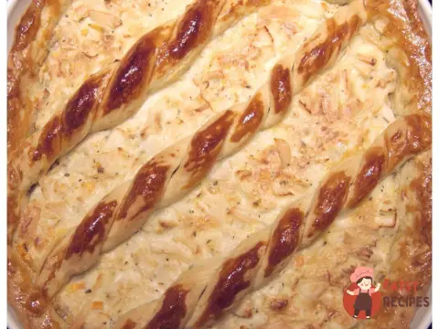 Курник (Відкритий пиріг з куркою)