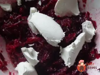 Салат з буряка з фетою