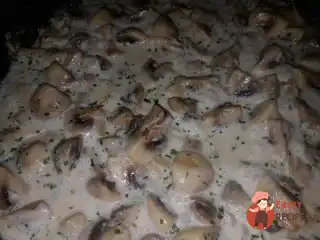 Гриби із вершками