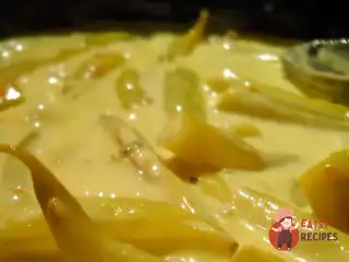 Квасоля у вершках